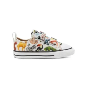 Chuck Taylor All Star 2v Little ”White Multi”