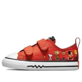 Chuck Taylor All Star 2V x Peanuts ”Röd Vit Svart”