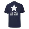 Chuck Taylor All Star Alphabet Logo kortärmad ”Blå”