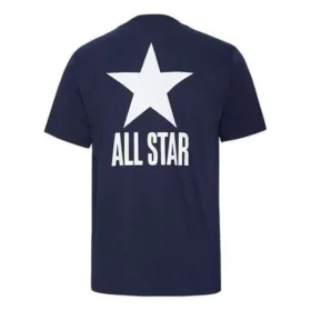 Chuck Taylor All Star Alphabet Logo kortärmad ”Blå”