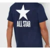 Chuck Taylor All Star Alphabet Logo kortärmad ”Blå”