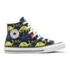 Chuck Taylor All Star Big Dinosaur Svart Flerfärgad