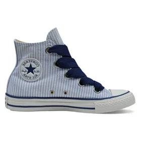 Chuck Taylor All Star Big Eyelet Seersucher ”Blue”