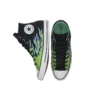 Chuck Taylor All Star ”Black Green Flame”