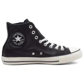 Chuck Taylor All Star ”Black Leather Fur”