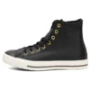 Chuck Taylor All Star ”Black Leather Gold”