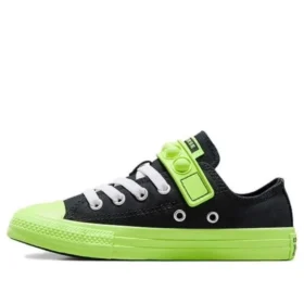 Chuck Taylor All Star Bubble Strap Easy On Hyper Brights Low Top ”Black Green”