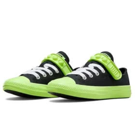 Chuck Taylor All Star Bubble Strap Easy On Hyper Brights Low Top ”Black Green”