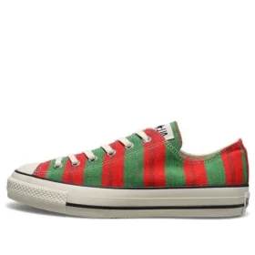 Chuck Taylor All Star Burkinafaso-textil ”Röd Grön Vit”