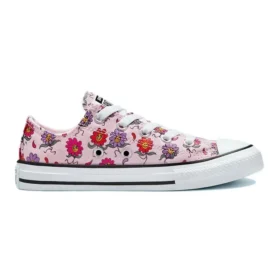 Chuck Taylor All Star Canvas Shoes K ”Pink Purple MultiColor”