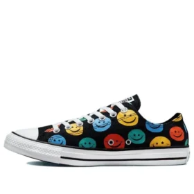 Chuck Taylor All Star Canvas-skor ”Svart Blå Gul”