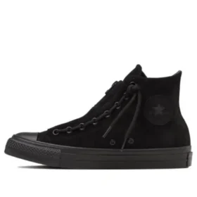 Chuck Taylor All Star Centerzip Suede High ”Black Monochrome”