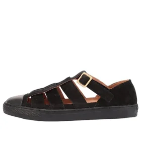 Chuck Taylor All Star Coupe Gurkha-Sandal Suede OX ”Svart”