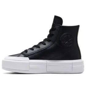 Chuck Taylor All Star Cruise Hi platåskor ”Läder Svart”