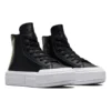 Chuck Taylor All Star Cruise Hi platåskor ”Läder Svart”