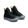 Chuck Taylor All Star CX Fleece Lined High ”Black Lime Twist”