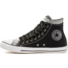 Chuck Taylor All Star Double Upper ”Black Silver”