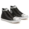 Chuck Taylor All Star Double Upper ”Black Silver”