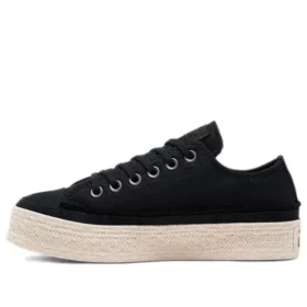 Chuck Taylor All Star Espadrille Low ”Trail to Cove – Black”