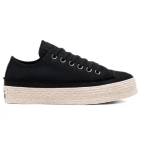 Chuck Taylor All Star Espadrille Low ”Trail to Cove – Black”