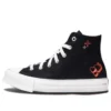 Chuck Taylor All Star EVA Lift Platform Y2K Heart High Top ”Svart”