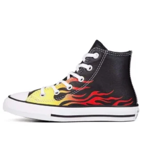Chuck Taylor All Star Flame Nero Mod ”Black Red”