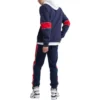 Chuck Taylor All Star Funnel Neck Quarter Zip Crew Sweatshirt Asiatiska storlekar ”Marinblå”