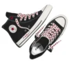 Chuck Taylor All Star Hearts ”Black Vintage White”
