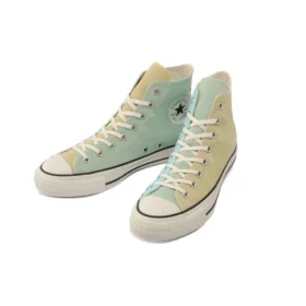 Chuck Taylor All Star Hi High Top Casual Canvas Shoe Blue Green Japansk version ”Green Blue”