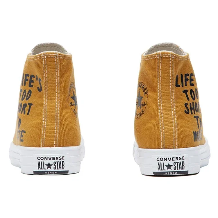 Chuck Taylor All Star Hi Renew ”Life’s Too Short To Waste” Chuck Taylor All Star Hi Renew ”Life’s Too Short To Waste”