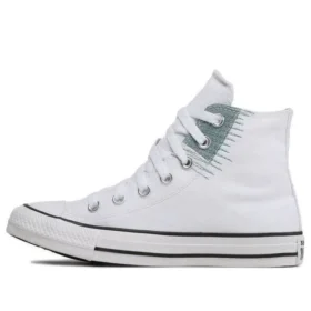 Chuck Taylor All Star Hi Stitched Patch ”White”