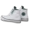 Chuck Taylor All Star Hi Stitched Patch ”White”
