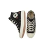 Chuck Taylor All Star High ”Broderat blommönster – Svart”