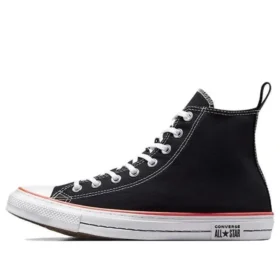 Chuck Taylor All Star High Crafted Stitch-skor ”Black White”