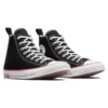 Chuck Taylor All Star High Crafted Stitch-skor ”Black White”