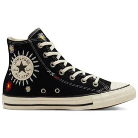Chuck Taylor All Star High ”Daisy Embroidery – Black”