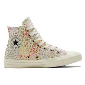 Chuck Taylor All Star High ”Floral Print – Egret”