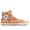 Chuck Taylor All Star High ”Giraffe Spot Brown”