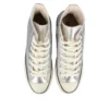 Chuck Taylor All Star High ”Leather Silver”
