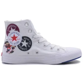 Chuck Taylor All Star High ”Logo Play – White Rush Blue”