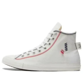 Chuck Taylor All Star High ”Logo Tag – Vintage White”