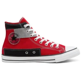 Chuck Taylor All Star High ”Patchwork – University Red”