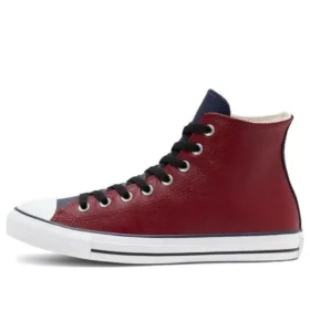 Chuck Taylor All Star High ”Seasonal Colorblock – Team Red Obsidian”