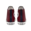 Chuck Taylor All Star High ”Seasonal Colorblock – Team Red Obsidian”