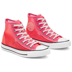 Chuck Taylor All Star High ”See Thru – Racer Pink”