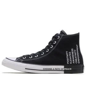 Chuck Taylor All Star High ”Seek Peace – Svart”