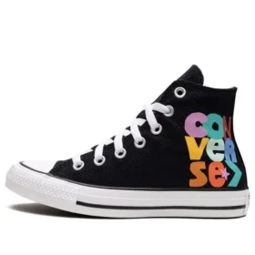 Chuck Taylor All Star High ”Smiley Floral Print – Black”