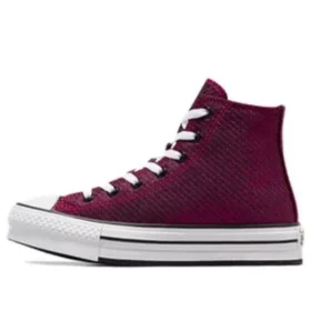 Chuck Taylor All Star High Top Lift Platform Sparkle ”Prime Pink”