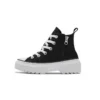 Chuck Taylor All Star High Top Lugged Casual Shoes ”Black White”