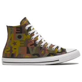 Chuck Taylor All Star High Top ”Svart Brunt Gult”